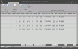 Convertir todos los datos de las constancias de retenciones a Excel, mostrando el periodo comprendido, los totales e impuestos retenidos.